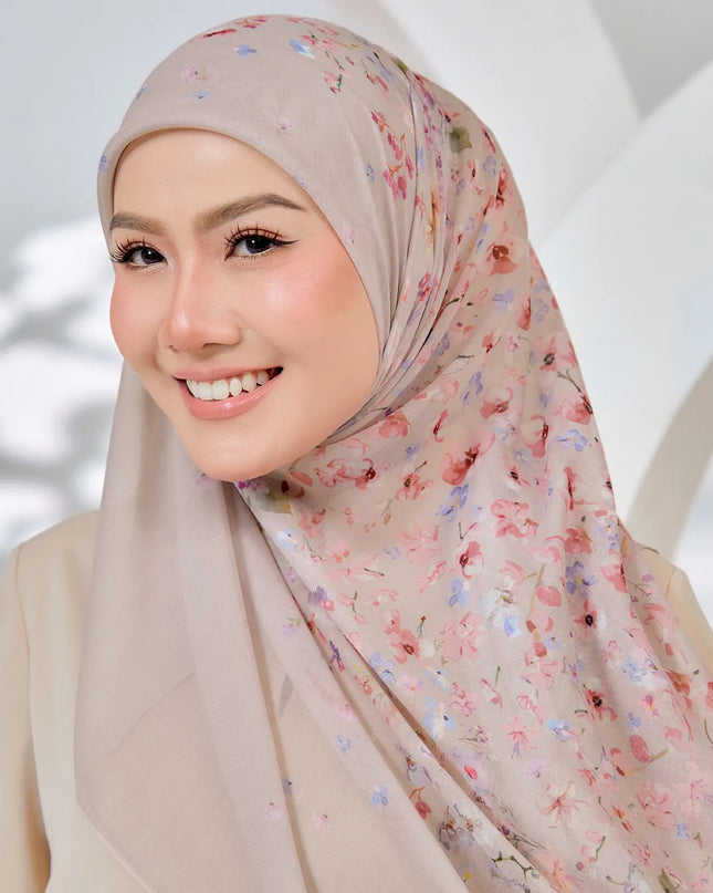 PS-HAPPINESS VOILE in KHAKI