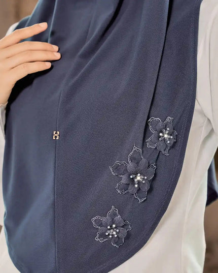 SO-MARJAN TWILL NC HANAMINA in GRAPHITE BLUE