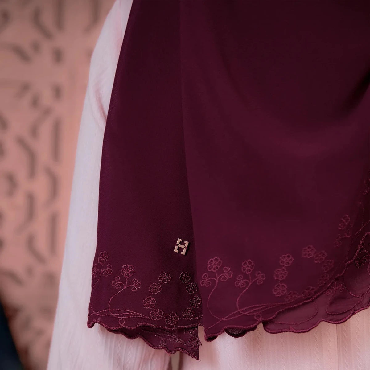 PS-ELENA HALF MOON in BURGUNDY