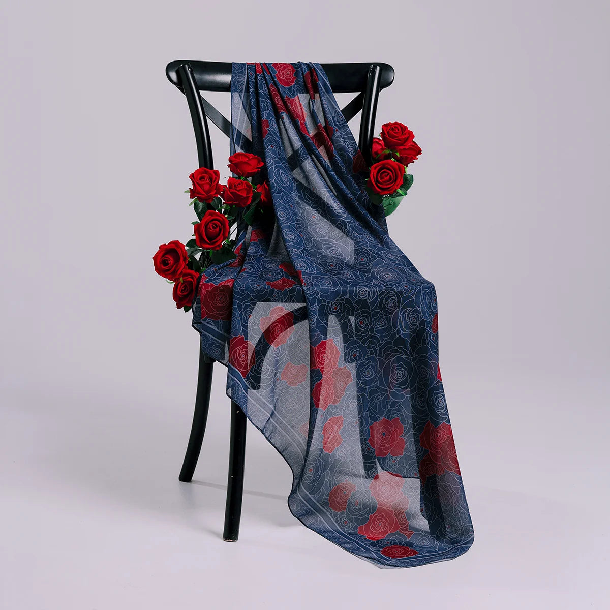 PS-OSADO ROSE VOILE in DENIM