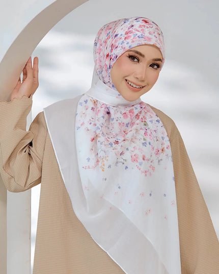 PS-HAPPINESS VOILE in WHITE