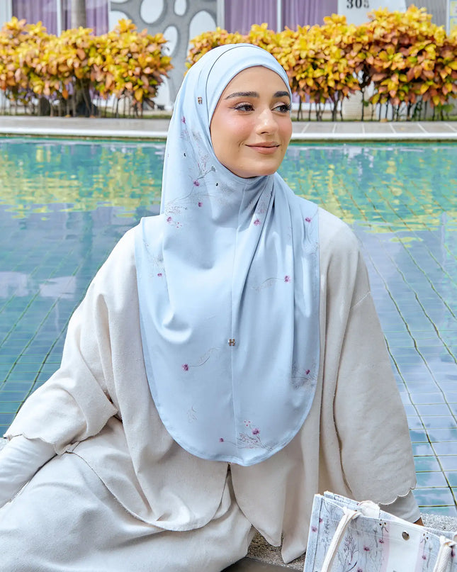 SO-TILLY TIEBACK MIMOSA in FROST BLUE