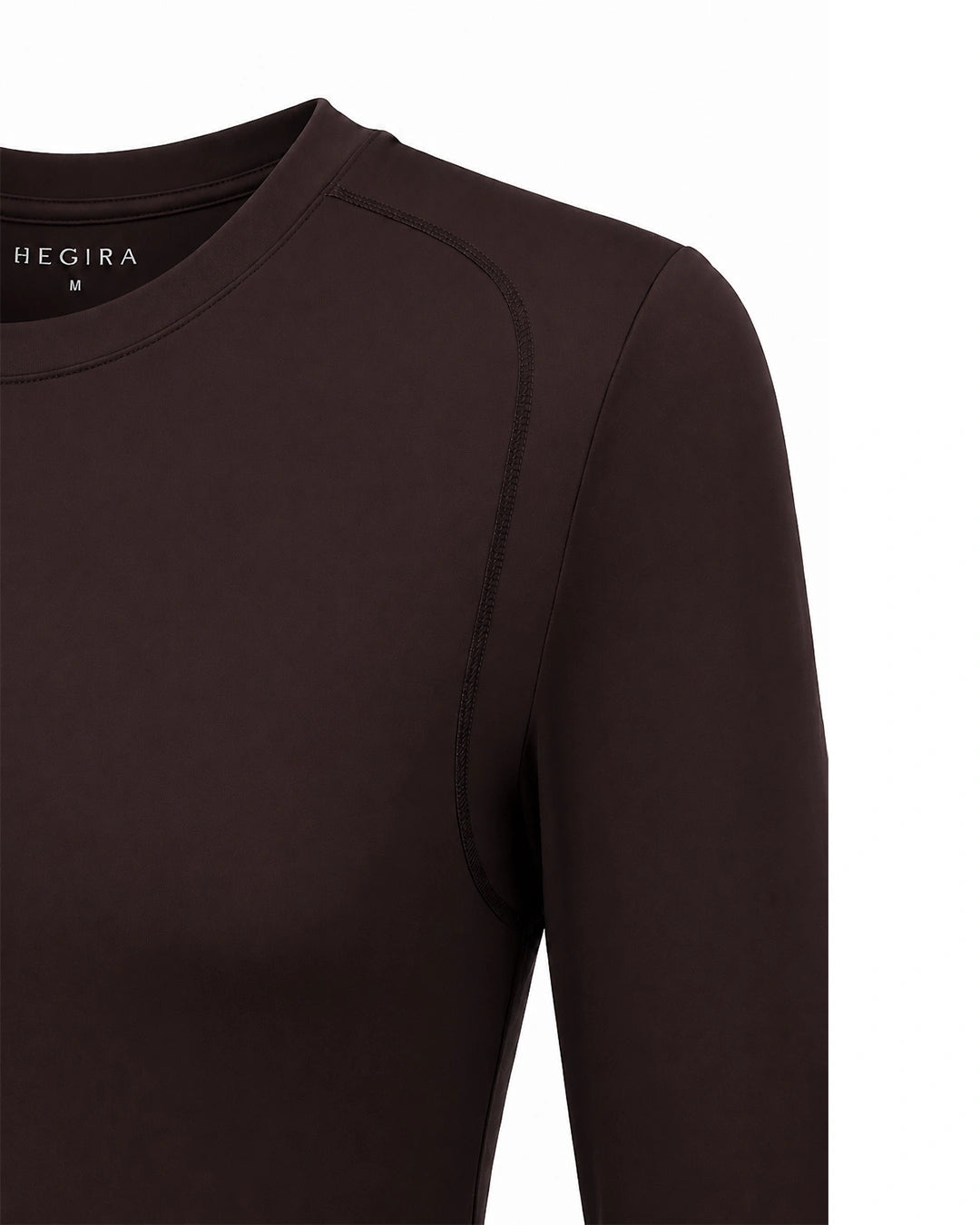 HI-SENA  LONG SLEVE TOP in CACAO