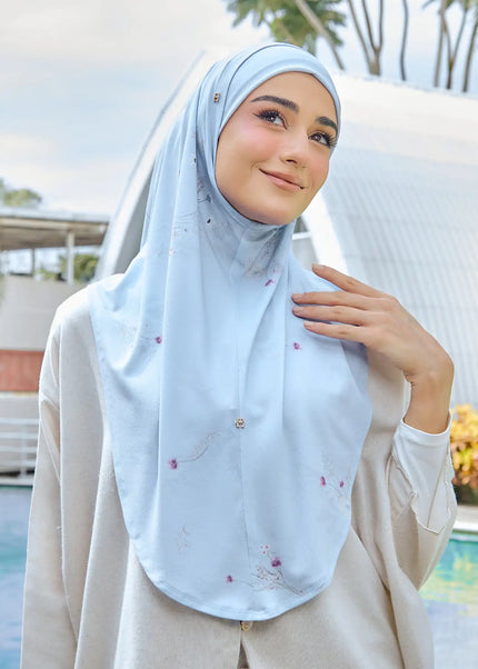 SO-TILLY TIEBACK MIMOSA in FROST BLUE