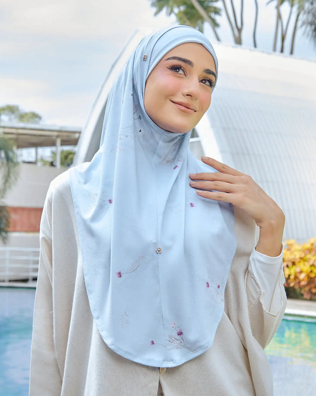 SO-TILLY TIEBACK MIMOSA in FROST BLUE