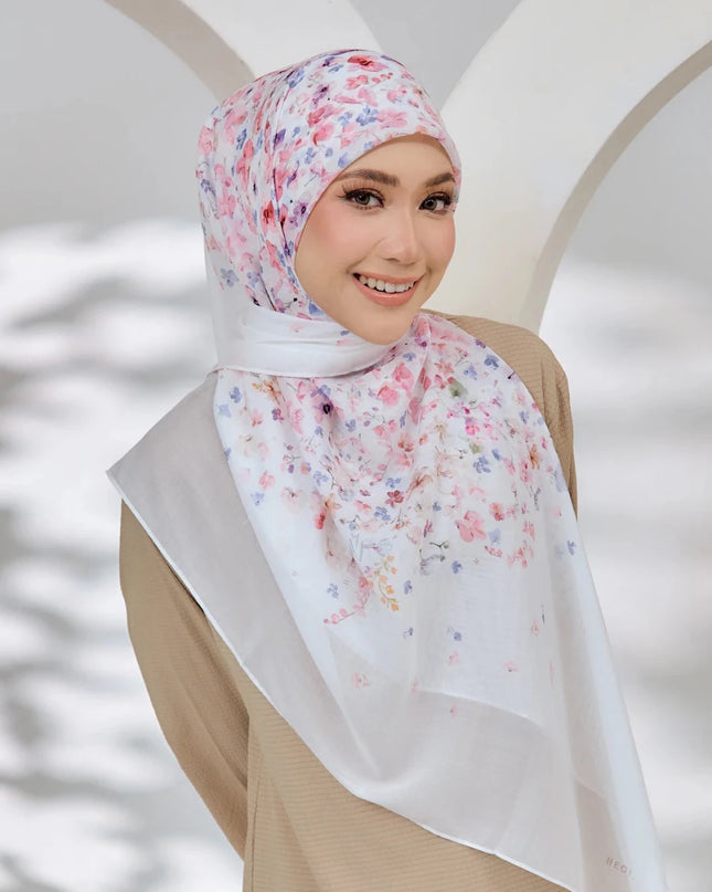 PS-HAPPINESS VOILE in WHITE