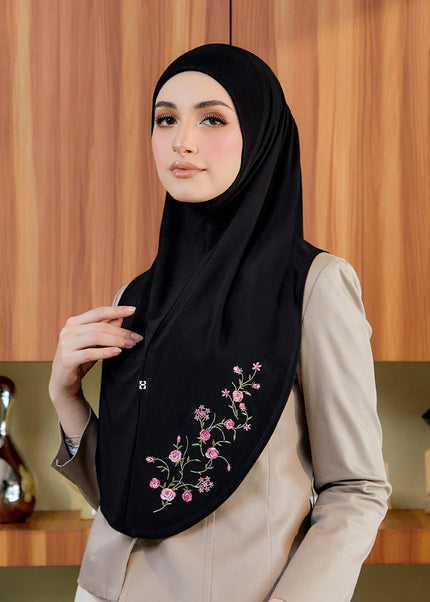 SO-LANA LUXE DECO ROSA in BLACK