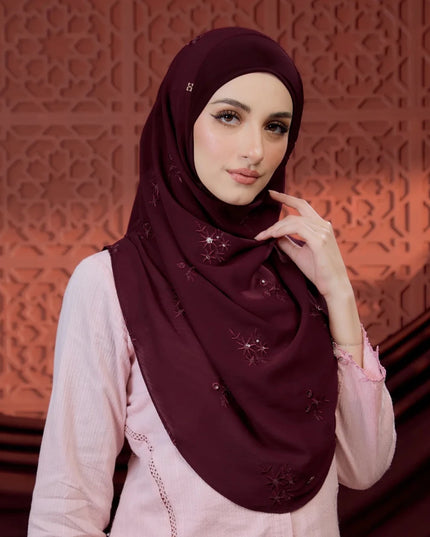 TAFFETY-SO LUXE ELARA in BOYSENBERRY