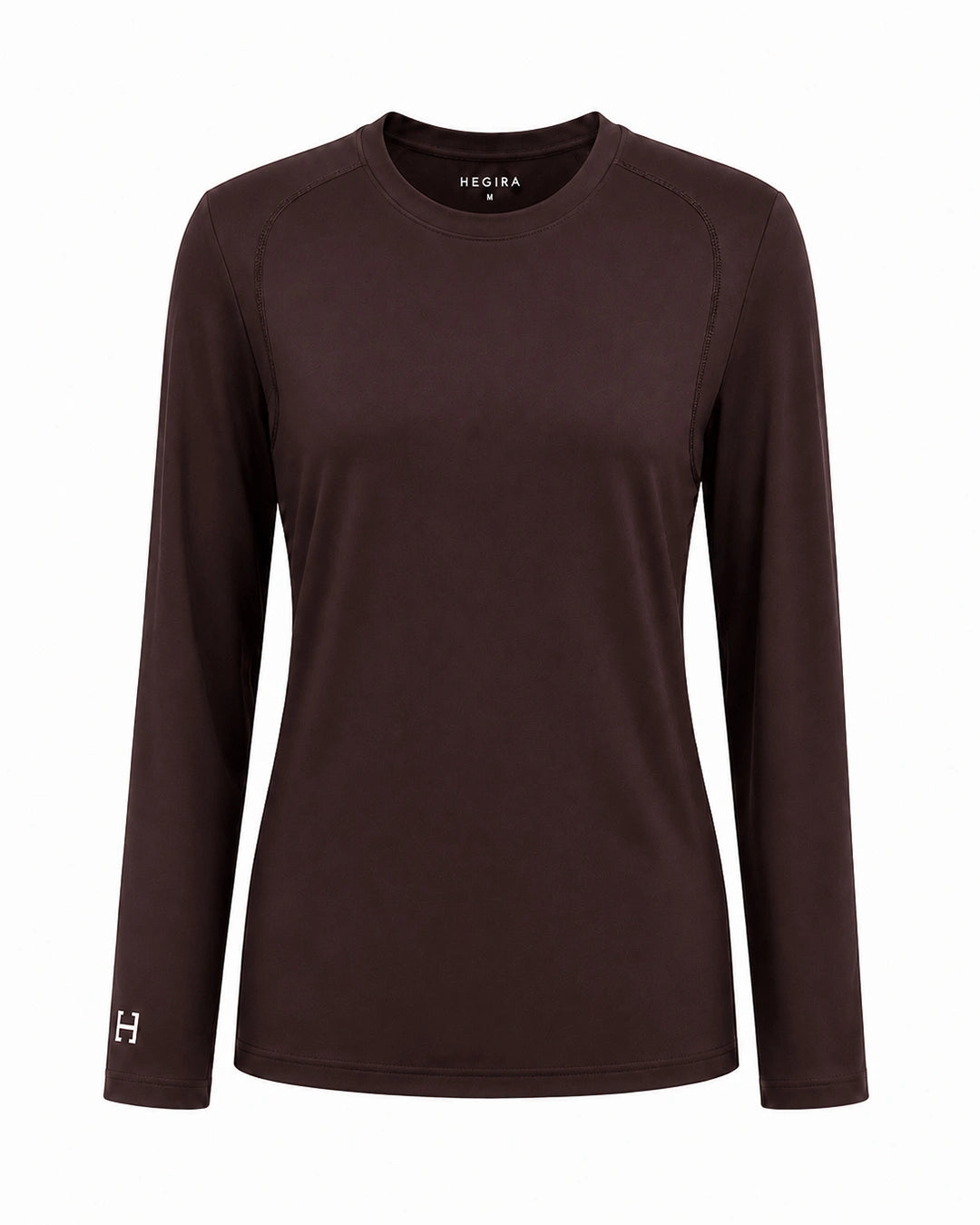 HI-SENA  LONG SLEVE TOP in CACAO