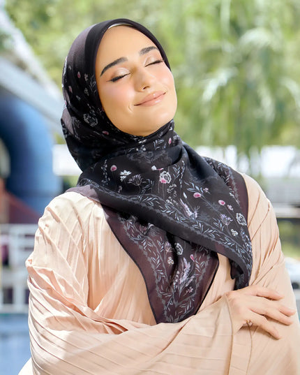 PS-MIMOSA VOILE in BLACK