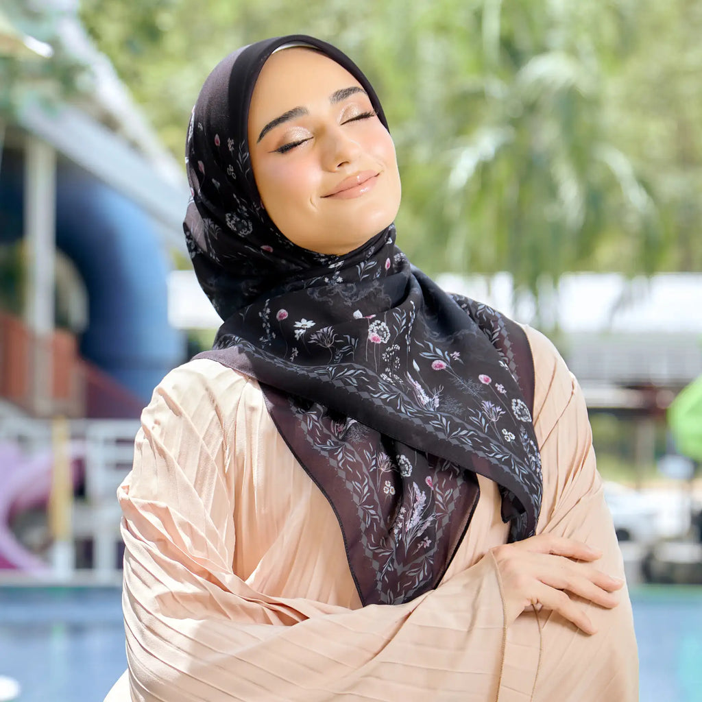 PS-MIMOSA VOILE in BLACK