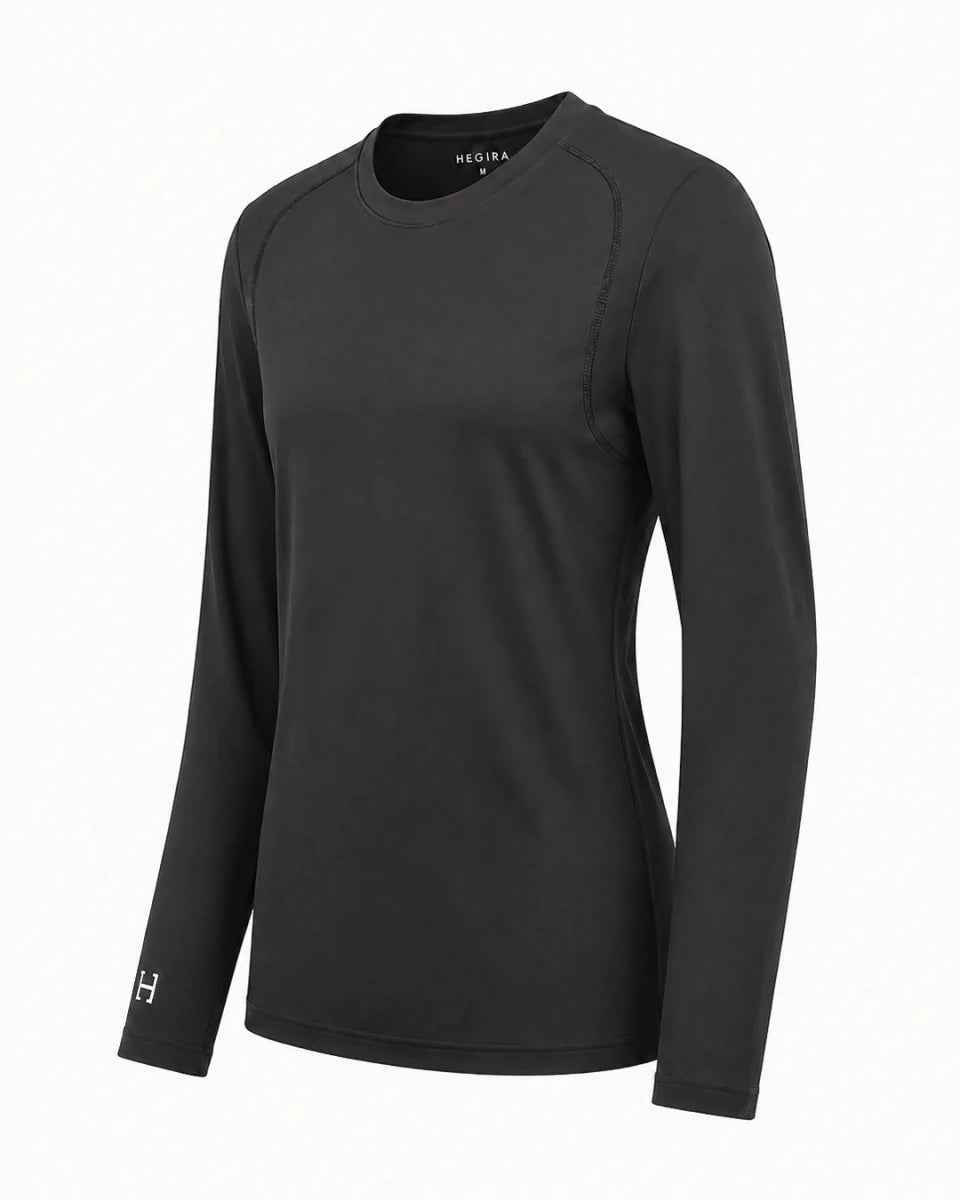 HI-SENA INNER TOP LONG SLEEVE in GREY