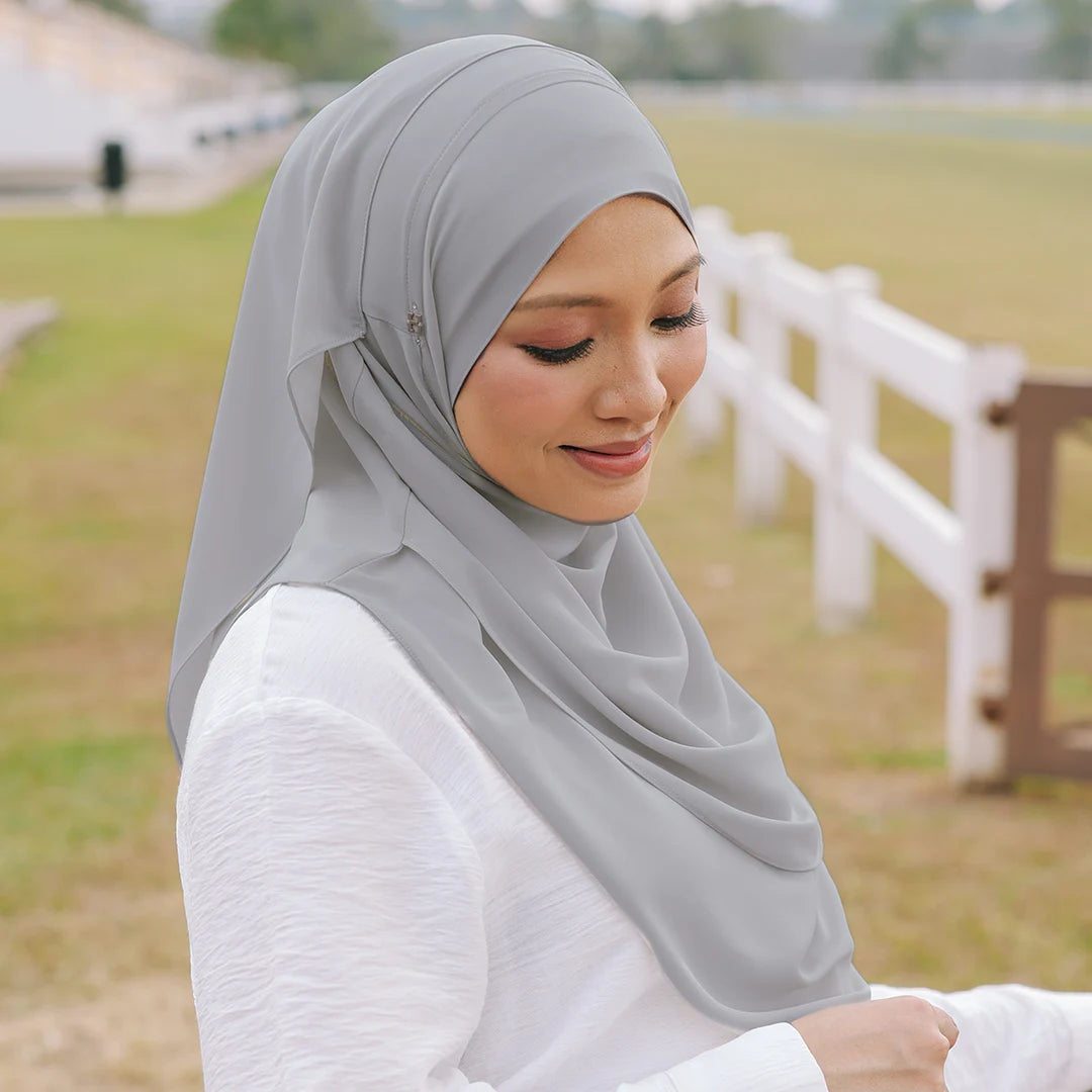 TINSELLY-SO INSTANT in LAVENDER GRAY