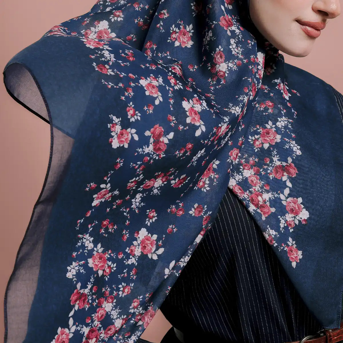 PS-HUMMING ROSE VOILE in ADMIRAL