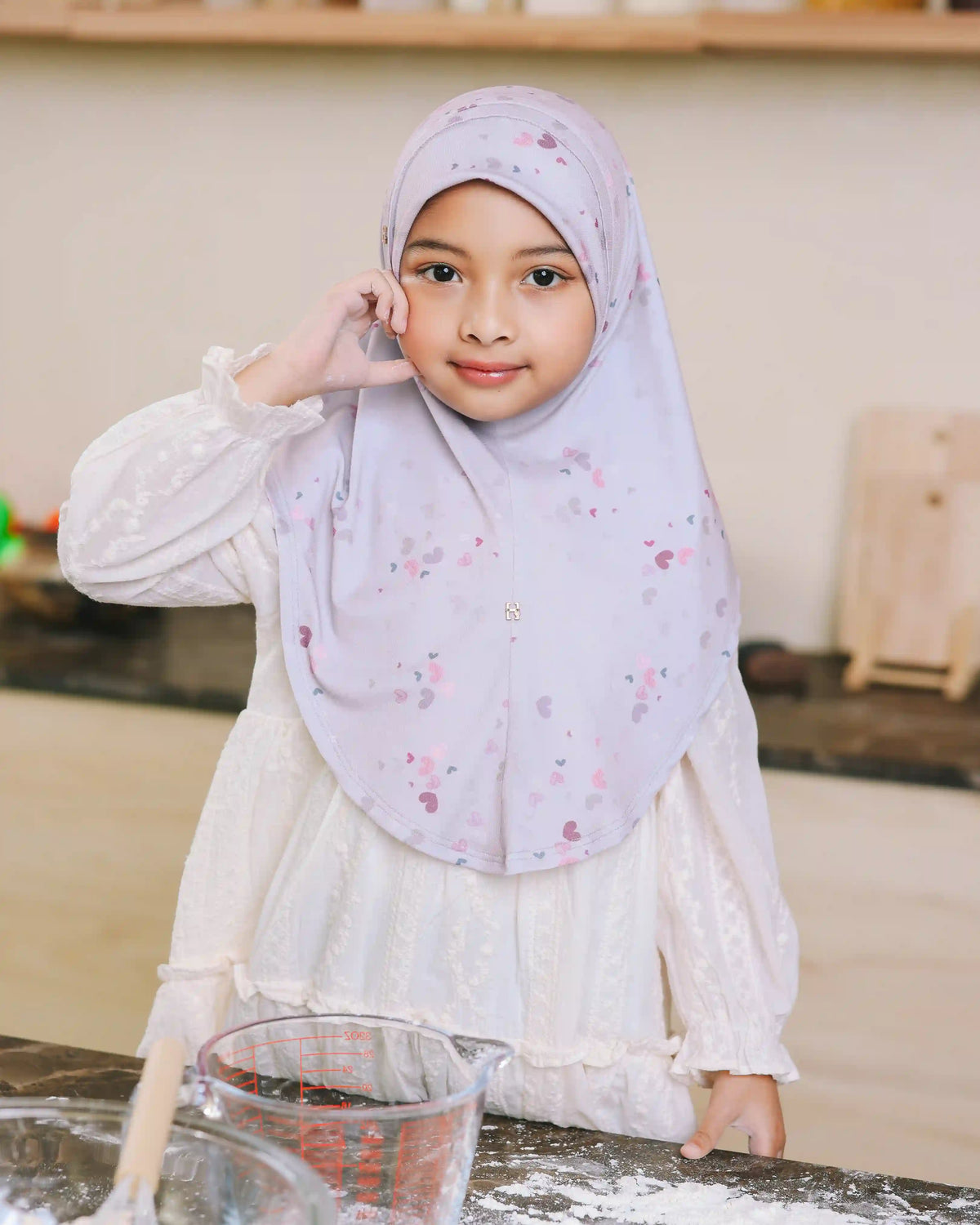 SO-MILLY CORAZON LITTLE GIRL in LAVENDER ICE