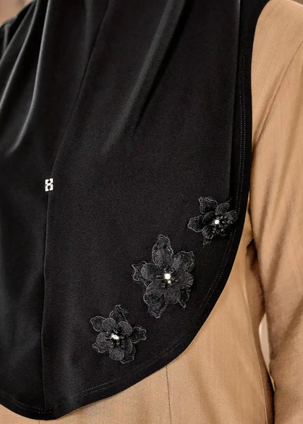 SO-MARJAN TWILL NC LUXE HANAMINA in BLACK
