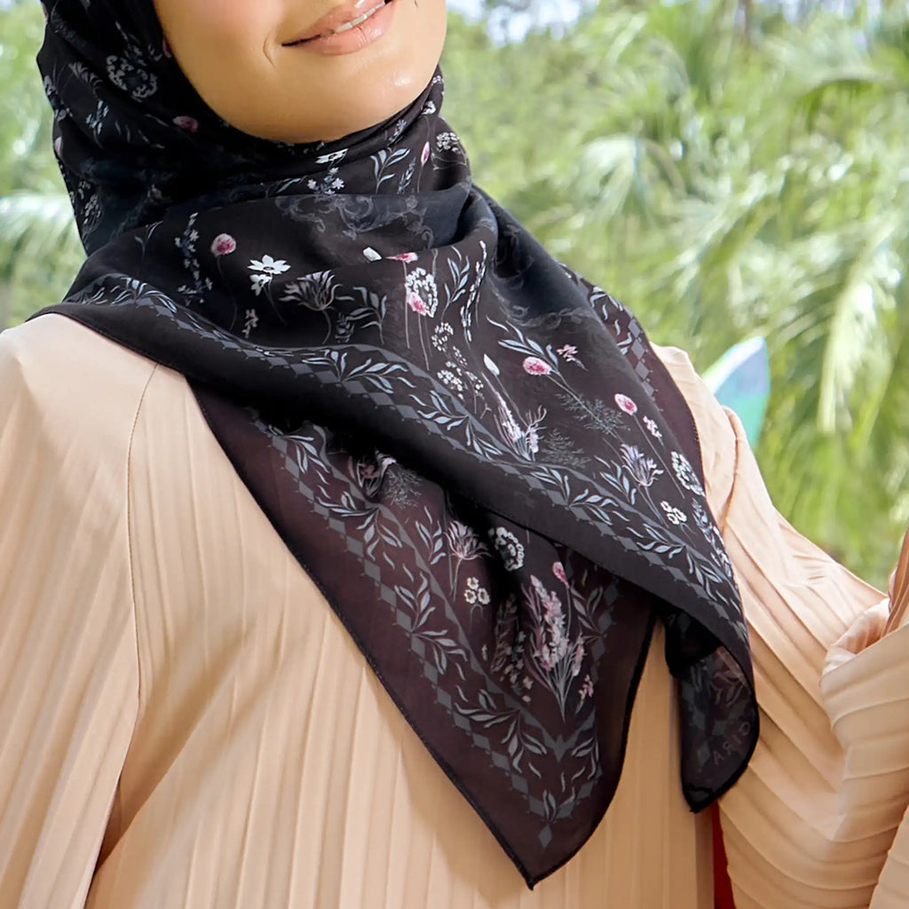 PS-MIMOSA VOILE in BLACK