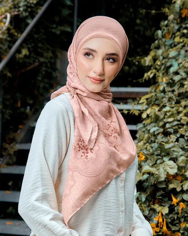 PS-PORCELAIN VOILE in APRICOT