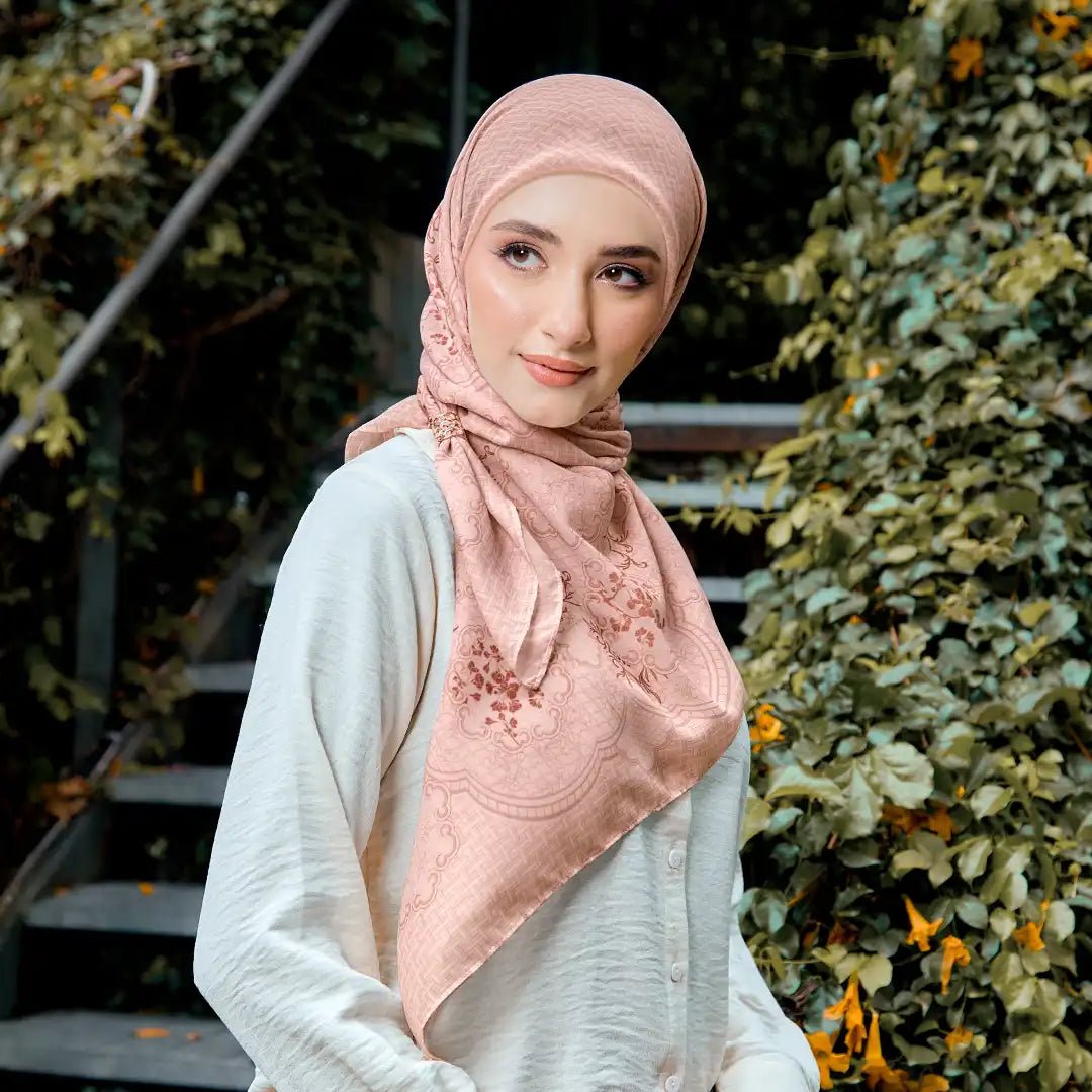 PS-PORCELAIN VOILE in APRICOT