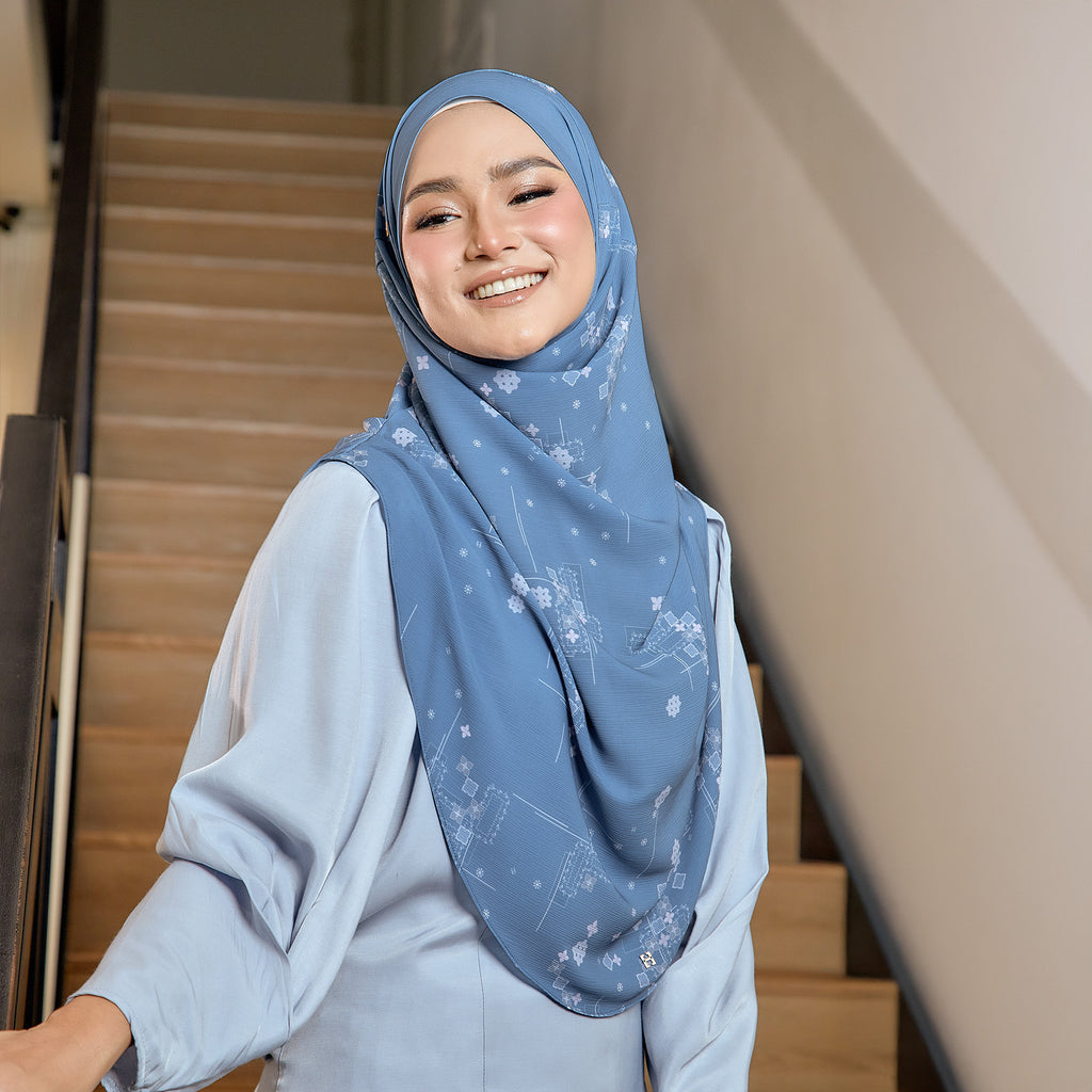 TWEELY-SO BASIC SPRINKLED GEOMETRIC in AZURE