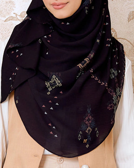 TWEELY-SO RUFFLES JALINAN in BLACK