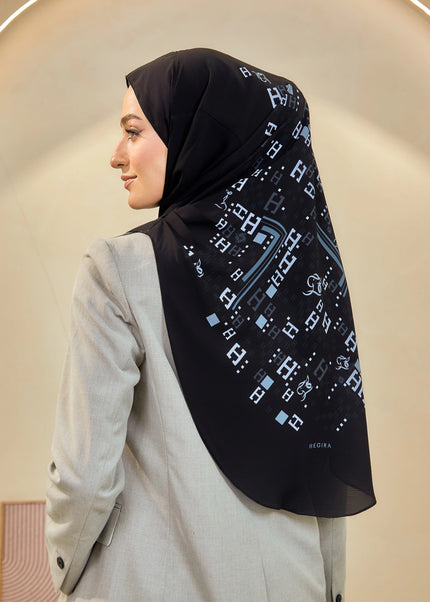TWEELY-SO RUFFLES SIGNATURE in BLACK