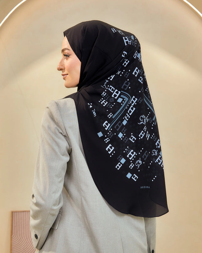 TWEELY-SO RUFFLES SIGNATURE in BLACK