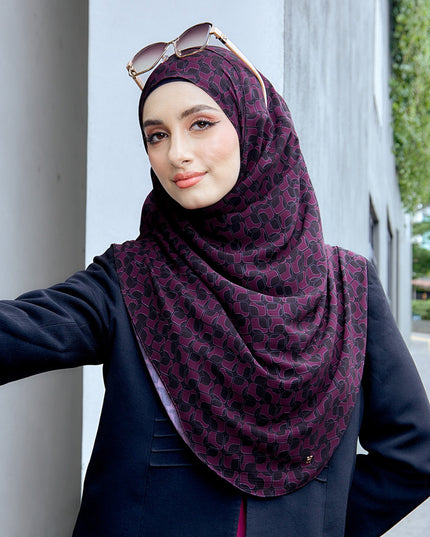 TWEELY-SO BASIC KALEIDOCOLOR in BLACKBERRY