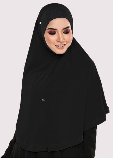 SO-MODEST WITH KAMILLY AWNING in BLACK