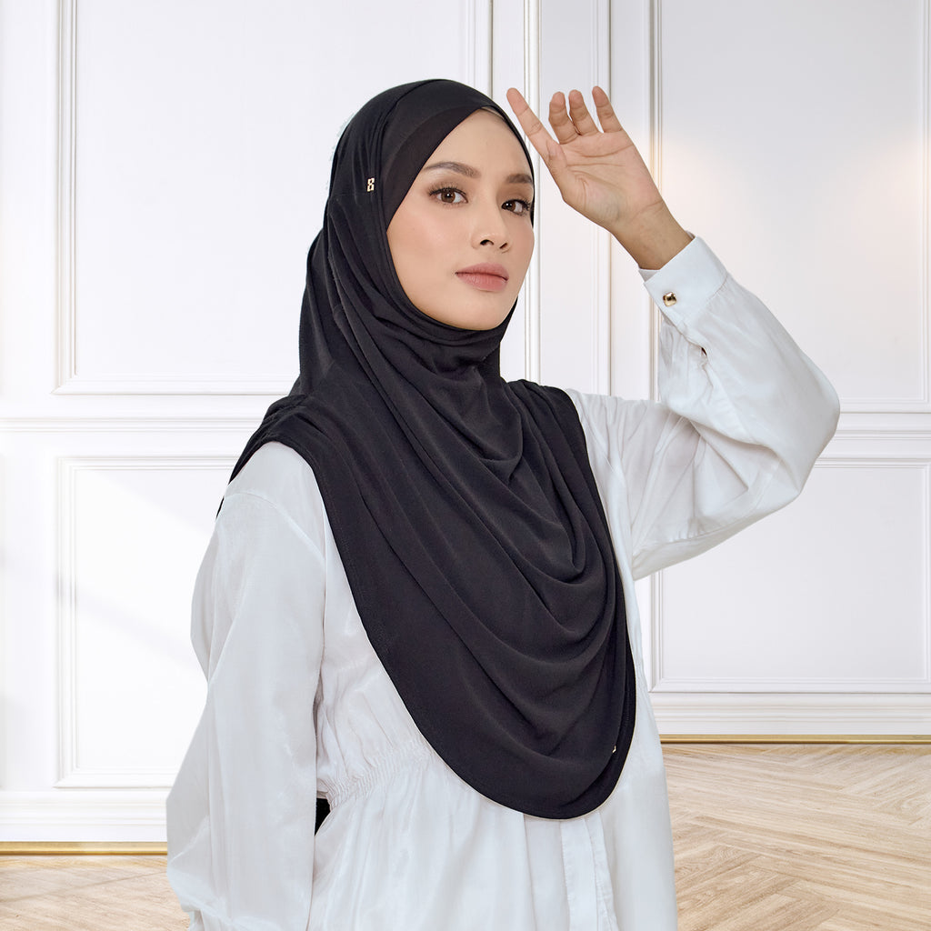 SO-TRELLA PLAIN in BLACK