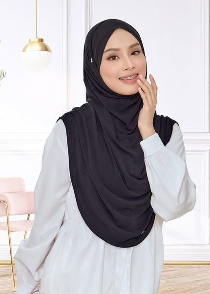 SO-TRELLA PLAIN in BLACK