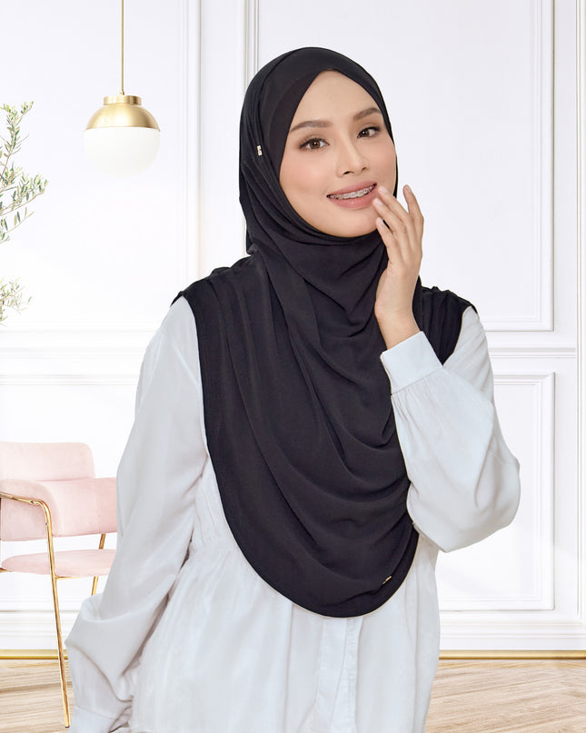 SO-TRELLA PLAIN in BLACK