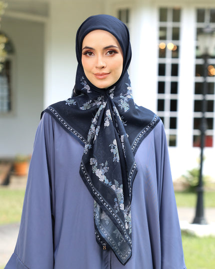 PS-GARLAND VOILE in BLUEBLACK