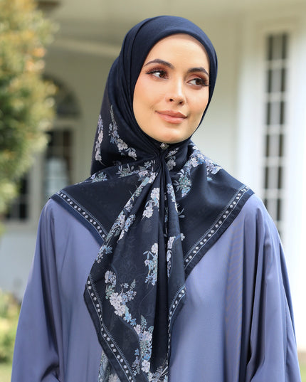 PS-GARLAND VOILE in BLUEBLACK