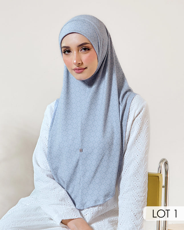 SO-MARJAN TWILL NC TRELLIS in BLUE HAZE