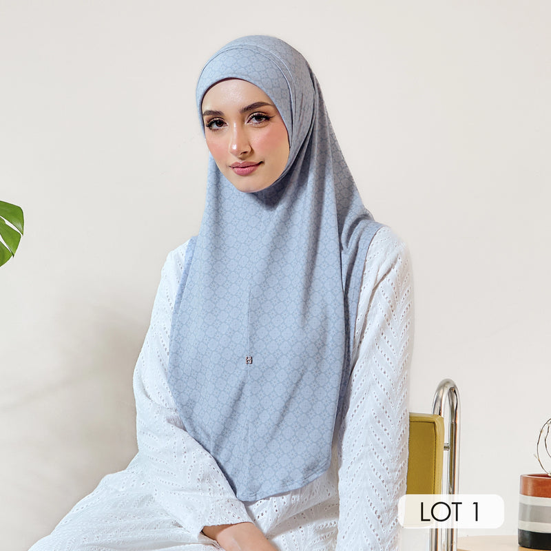 SO-MARJAN TWILL NC TRELLIS in BLUE HAZE