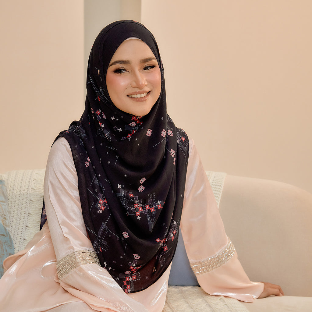 TWEELY-SO BASIC SPRINKLED GEOMETRIC in BLACK