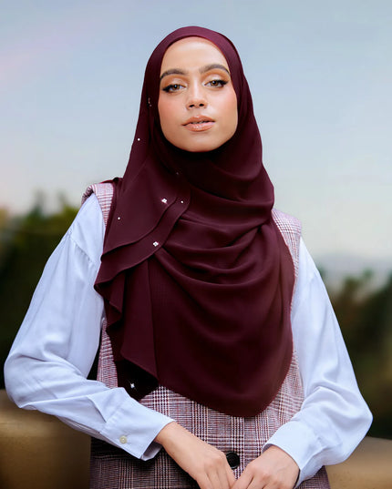 WAVERLY-SO in BURGUNDY