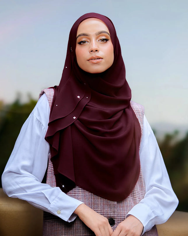 WAVERLY-SO in BURGUNDY