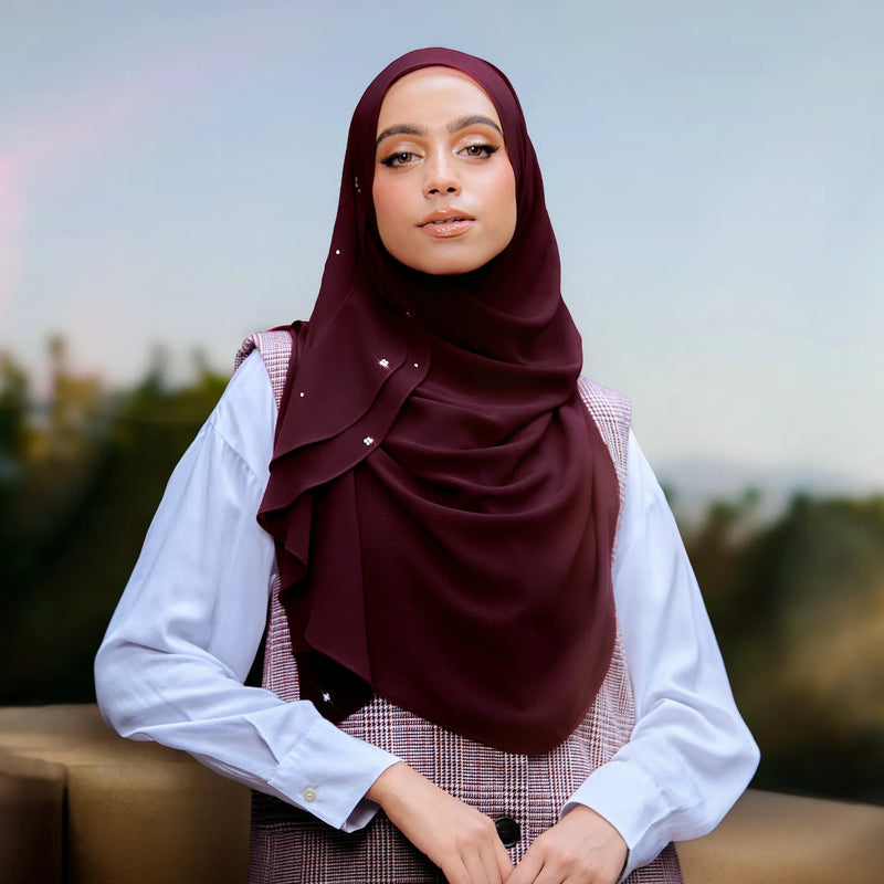 WAVERLY-SO in BURGUNDY