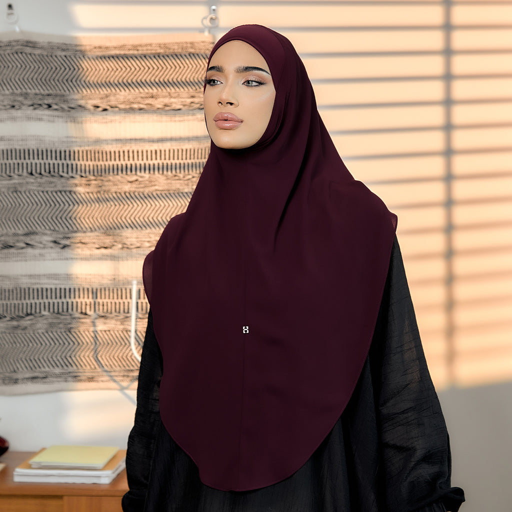 IMANLY-SO in DEEP BURGUNDY