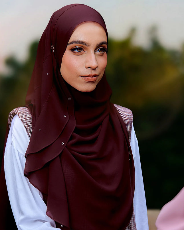 WAVERLY-SO in BURGUNDY