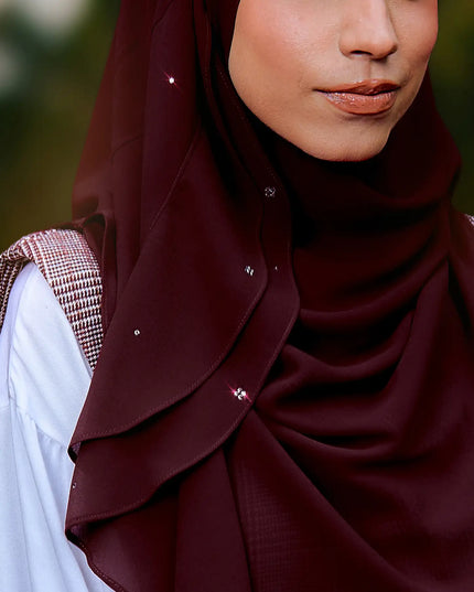 WAVERLY-SO in BURGUNDY