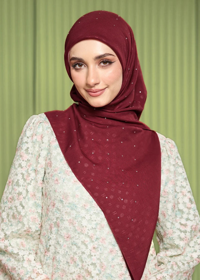 PS-INSCRIBED LUMINA in CARMINE