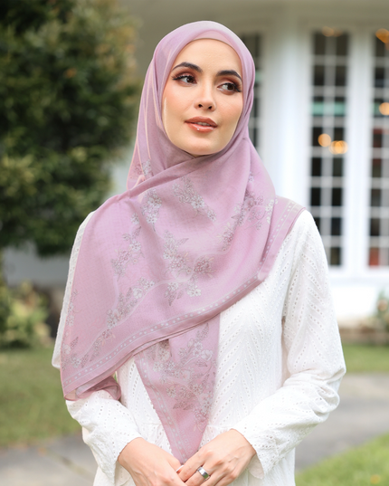 PS-GARLAND VOILE in CHIC PINK