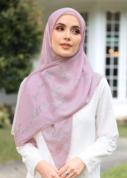 PS-GARLAND VOILE in CHIC PINK