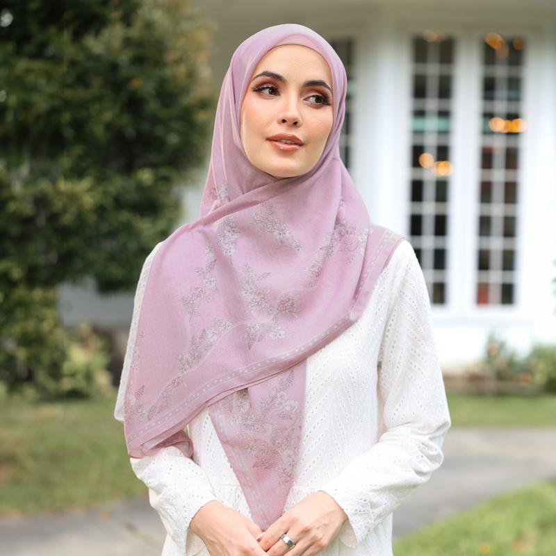 PS-GARLAND VOILE in CHIC PINK