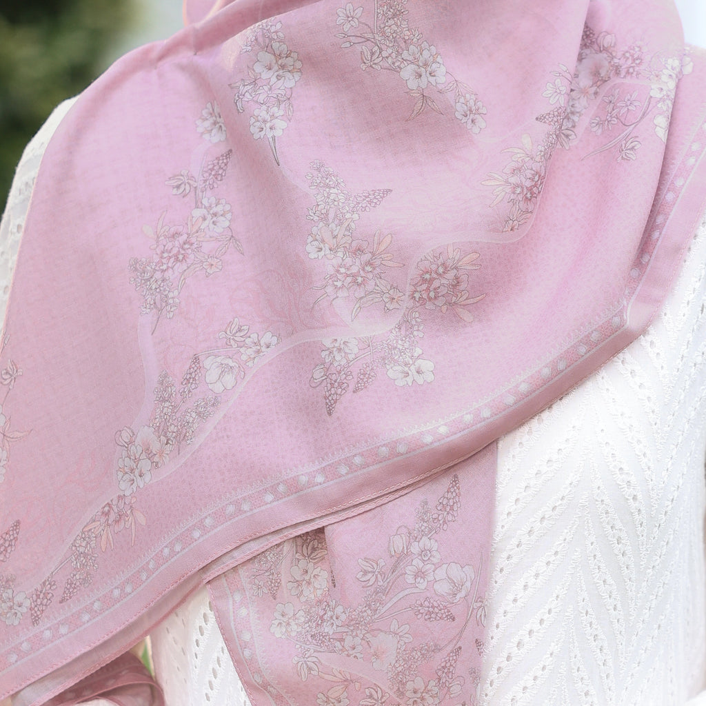 PS-GARLAND VOILE in CHIC PINK
