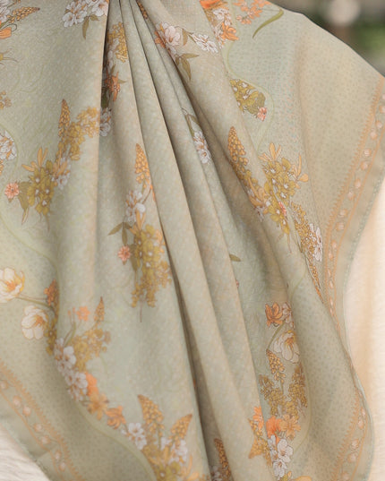 PS-GARLAND VOILE in CIRCUS GREEN