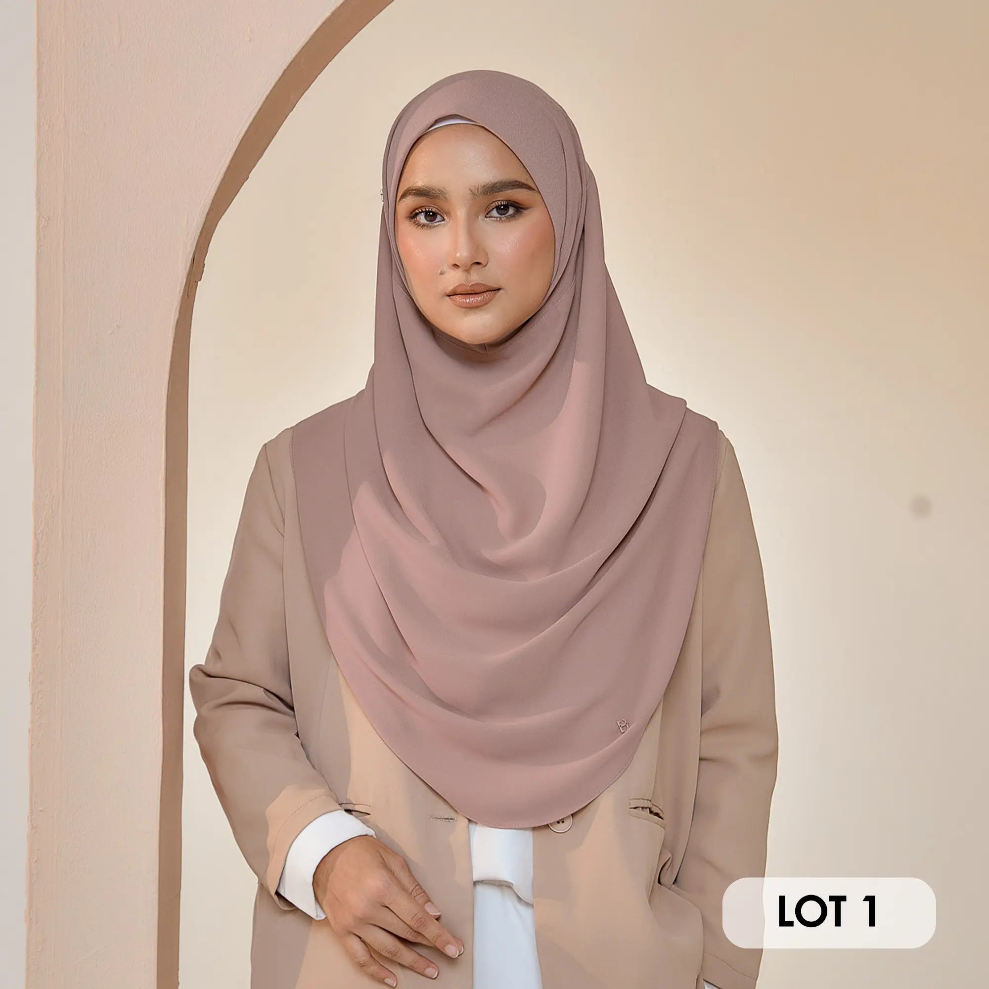 GRACEFULLY-SO PLAIN in CLAY ROSE